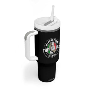 Funny Have No Fear The Italian Is Here Tumbler With Handle Che Vuoi TS11 Print Your Wear