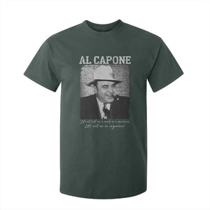 Al Capone T Shirt For Kid Lets Call Me An Organizer American Gangster Mafia TS11 Dark Forest Green Print Your Wear