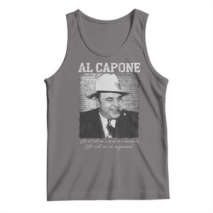 Al Capone Tank Top Lets Call Me An Organizer American Gangster Mafia TS11 Deep Heather Print Your Wear