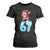 Funny 67 Christmas T Shirt For Women Six Seven Dabbing Santa Meme Gen Alpha Slang TS11 Black Print Your Wear