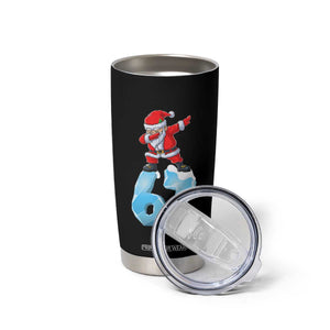 Funny 67 Christmas Tumbler Cup Six Seven Dabbing Santa Meme Gen Alpha Slang TS11 Print Your Wear