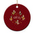 Just A Thankful Goose Ceramic Ornament Funny Goose Turkey Thanksgiving Fall Season TS11 1pc Red Print Your Wear
