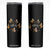 Just A Thankful Goose Skinny Tumbler Funny Goose Turkey Thanksgiving Fall Season TS11 Black Print Your Wear