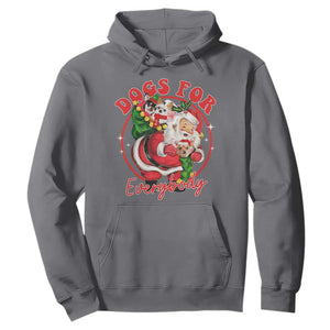 Funny Christmas Dog Owner Hoodie Dogs For Everybody Santa Sack Chihuahua TS11 Charcoal Print Your Wear