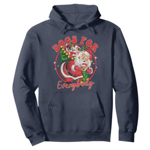 Funny Christmas Dog Owner Hoodie Dogs For Everybody Santa Sack Chihuahua TS11 Navy Print Your Wear