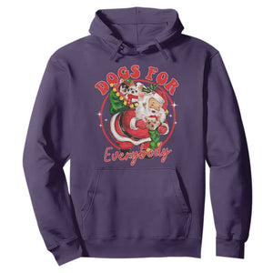 Funny Christmas Dog Owner Hoodie Dogs For Everybody Santa Sack Chihuahua TS11 Purple Print Your Wear