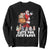 Funny Christmas Cat Sweatshirt Cats For Everybody Xmas Santa Pet TS11 Black Print Your Wear