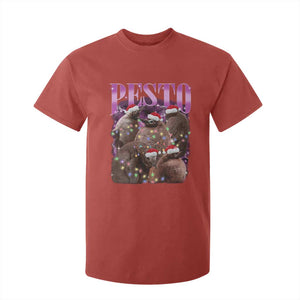 Funny Pesto The Penguin Christmas T Shirt For Kid TS11 Red Print Your Wear