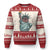 Funny Pesto The Penguin Statue Of Liberty Ugly Christmas Sweater TS11 Red Print Your Wear