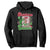 Funny Christmas Season Hoodie Switch Red And Green Skeleton Hand TS11 Black Print Your Wear
