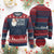 Funny Xmas Naughty Santa Ugly Christmas Sweater Nothing For You Whore TS11 Burgundy Print Your Wear