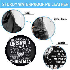 Funny Christmas Vacation Eggnog Spare Tire Cover Griswold Family Can I Refill Your Eggnogs Xmas Movie TS11 Print Your Wear