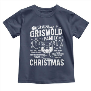 Funny Christmas Vacation Eggnog Toddler T Shirt Griswold Family Can I Refill Your Eggnogs Xmas Movie TS11 Navy Print Your Wear