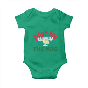 Funny Dont Hog The Nog Christmas Movie Baby Onesie Xmas Vacation Eggnog Moose TS11 Irish Green Print Your Wear