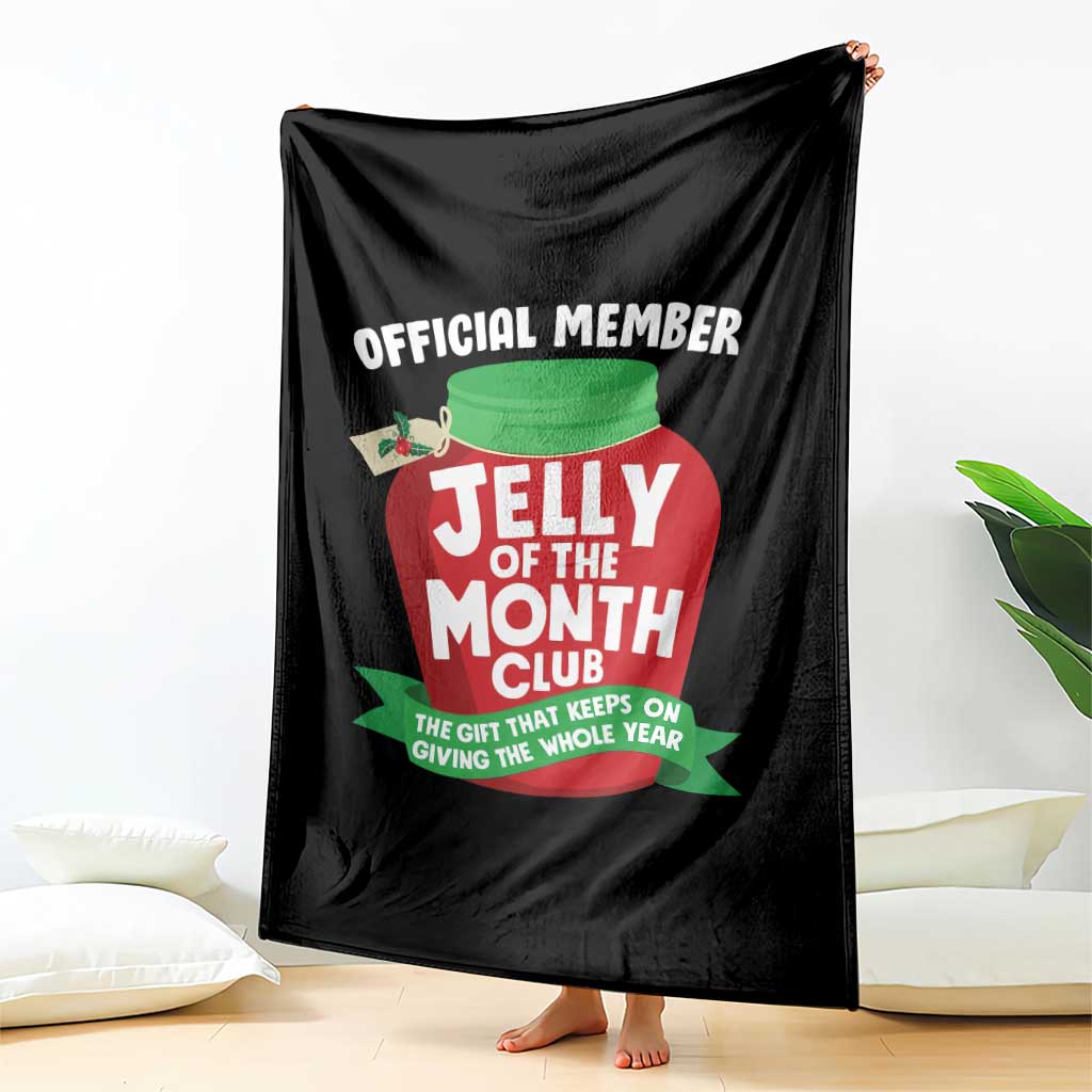 Funny Christmas Vacation Movie Throw Blanket Official Member Jelly Of The Month Club TS11 Print Your Wear