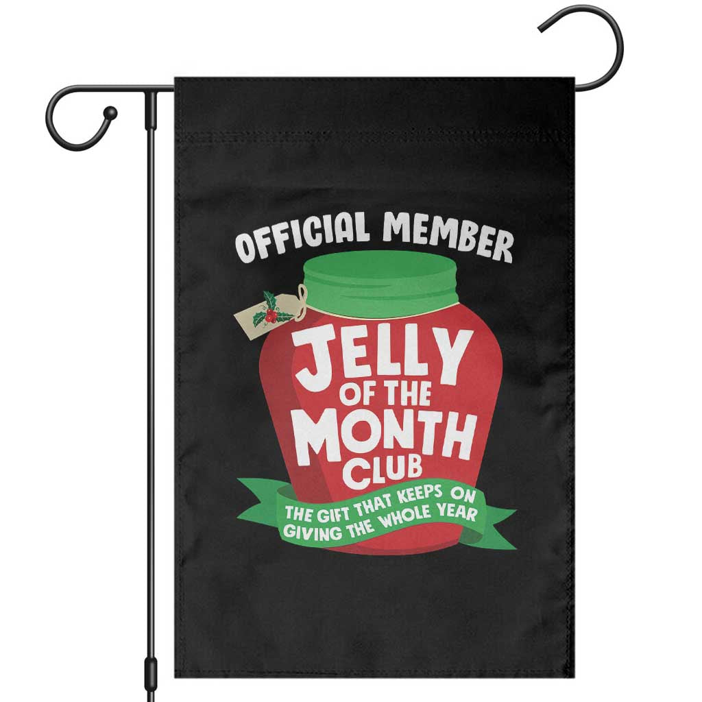 Funny Christmas Vacation Movie Garden Flag Official Member Jelly Of The Month Club TS11 Black Print Your Wear