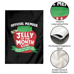 Funny Christmas Vacation Movie Garden Flag Official Member Jelly Of The Month Club TS11 Print Your Wear