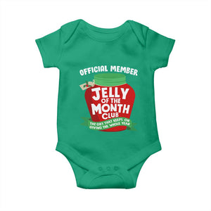 Funny Christmas Vacation Movie Baby Onesie Official Member Jelly Of The Month Club TS11 Irish Green Print Your Wear