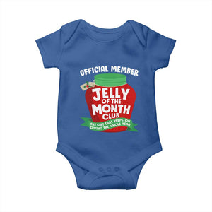 Funny Christmas Vacation Movie Baby Onesie Official Member Jelly Of The Month Club TS11 Royal Blue Print Your Wear
