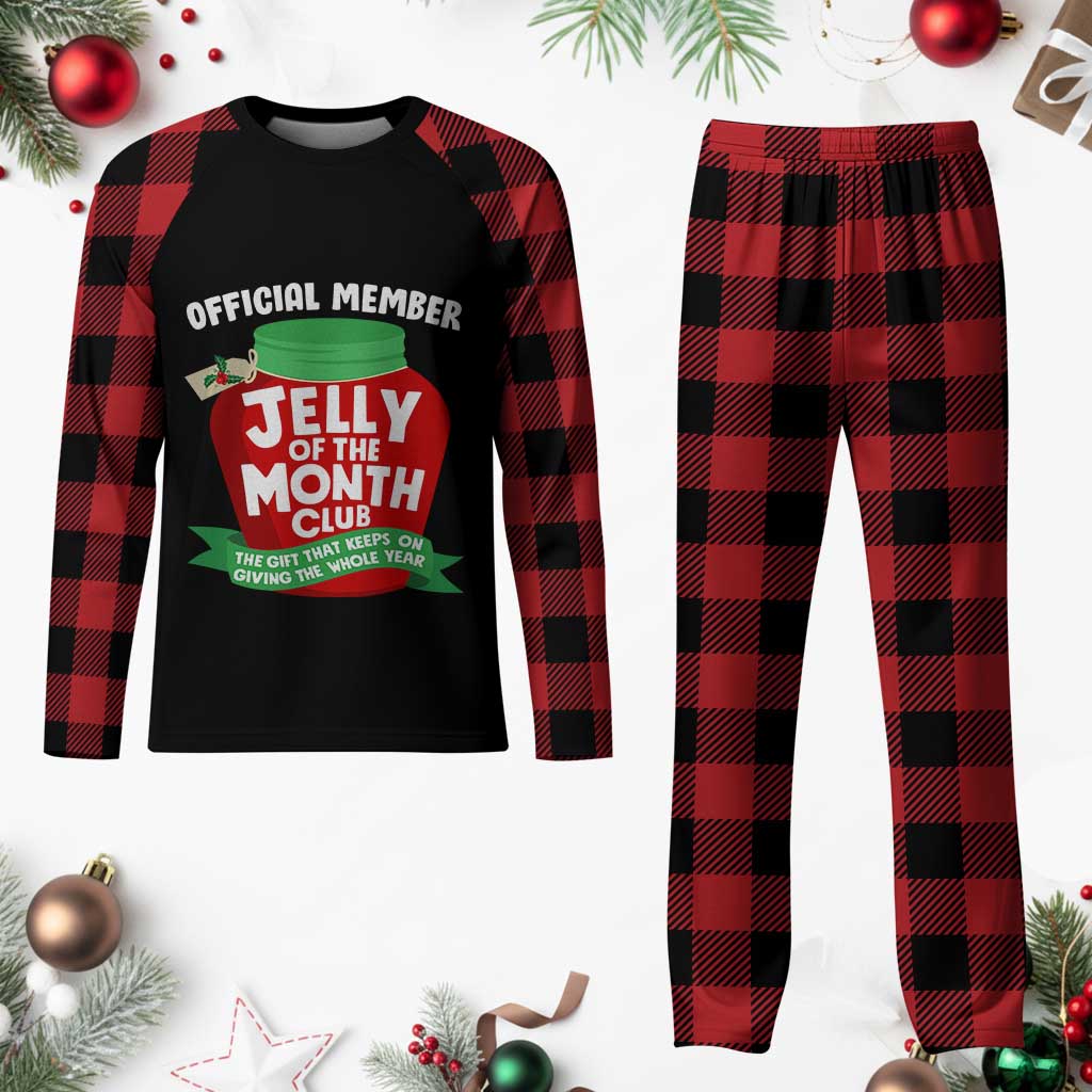 Funny Christmas Vacation Movie Plaid Pajama Set Official Member Jelly Of The Month Club TS11 Buffalo Plaid Print Your Wear