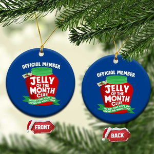 Funny Christmas Vacation Movie Ceramic Ornament Official Member Jelly Of The Month Club TS11 1pc Blue Print Your Wear