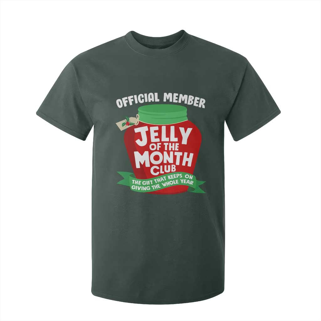 Funny Christmas Vacation Movie T Shirt For Kid Official Member Jelly Of The Month Club TS11 Dark Forest Green Print Your Wear