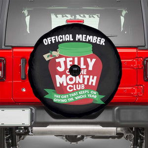 Funny Christmas Vacation Movie Spare Tire Cover Official Member Jelly Of The Month Club TS11 Black Print Your Wear