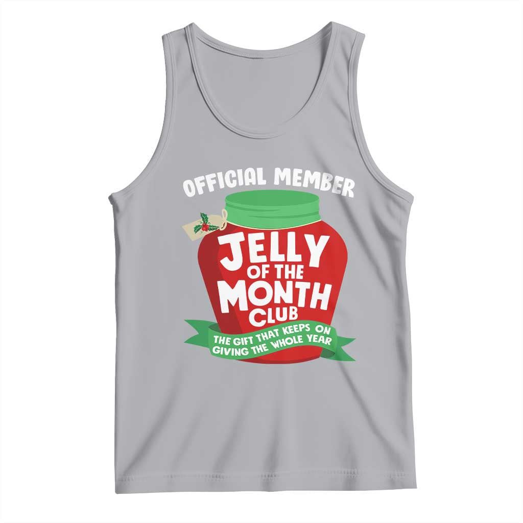 Funny Christmas Vacation Movie Tank Top Official Member Jelly Of The Month Club TS11 Athletic Heather Print Your Wear