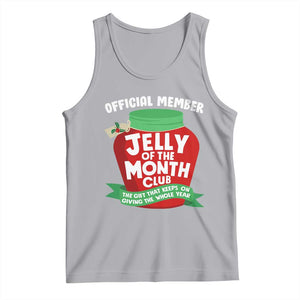 Funny Christmas Vacation Movie Tank Top Official Member Jelly Of The Month Club TS11 Athletic Heather Print Your Wear