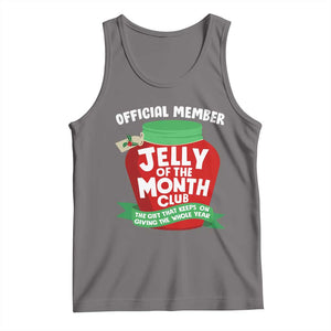 Funny Christmas Vacation Movie Tank Top Official Member Jelly Of The Month Club TS11 Deep Heather Print Your Wear