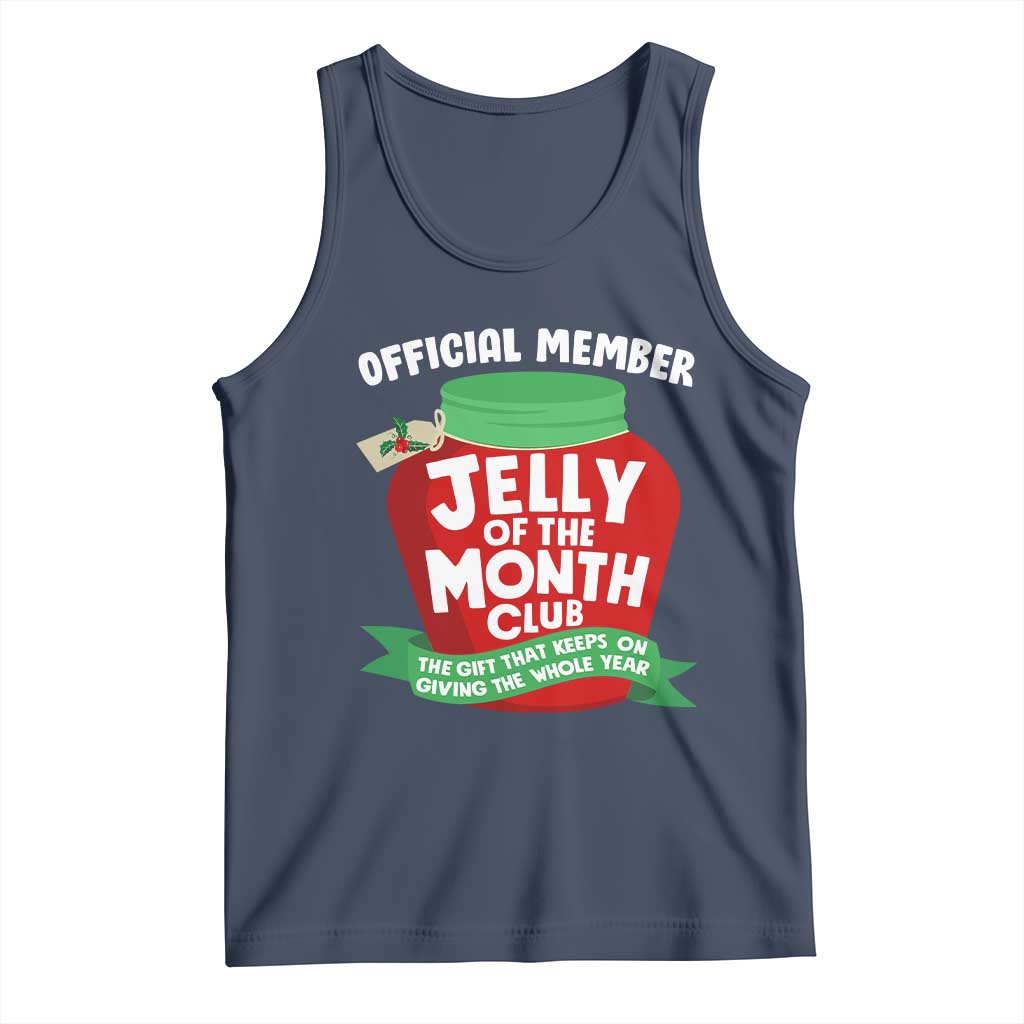 Funny Christmas Vacation Movie Tank Top Official Member Jelly Of The Month Club TS11 Navy Print Your Wear