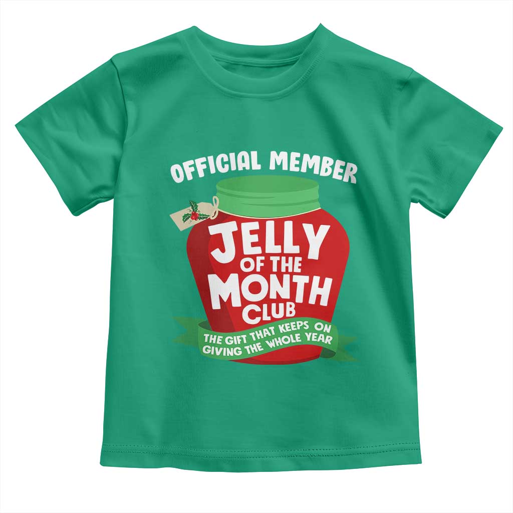 Funny Christmas Vacation Movie Toddler T Shirt Official Member Jelly Of The Month Club TS11 Irish Green Print Your Wear