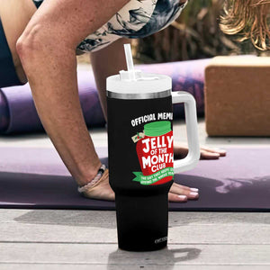 Funny Christmas Vacation Movie Tumbler With Handle Official Member Jelly Of The Month Club TS11 Print Your Wear