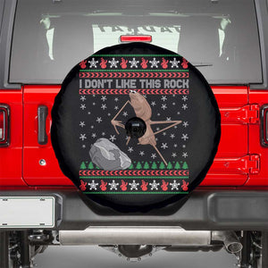 Funny Marcus The Worm Christmas Spare Tire Cover I Dont Like This Rock Xmas Meme TS11 Black Print Your Wear