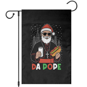 Pope Leo XIV Christmas Garden Flag Cardinal Robert Prevost Santa Chicago TS11 Black Print Your Wear