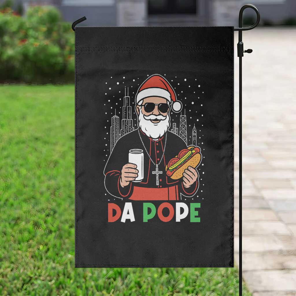 Pope Leo XIV Christmas Garden Flag Cardinal Robert Prevost Santa Chicago TS11 Print Your Wear