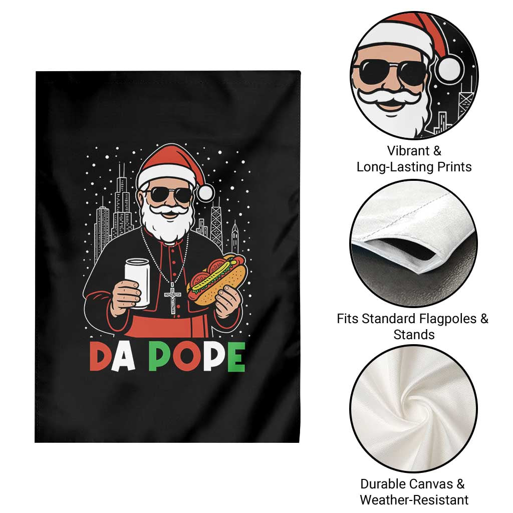 Pope Leo XIV Christmas Garden Flag Cardinal Robert Prevost Santa Chicago TS11 Print Your Wear
