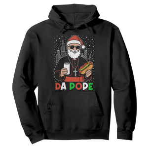 Pope Leo XIV Christmas Hoodie Cardinal Robert Prevost Santa Chicago - Print Your Wear