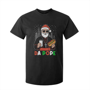Pope Leo XIV Christmas T Shirt For Kid Cardinal Robert Prevost Santa Chicago TS11 Black Print Your Wear