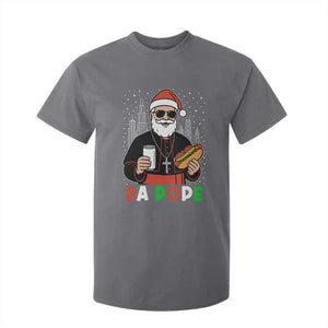 Pope Leo XIV Christmas T Shirt For Kid Cardinal Robert Prevost Santa Chicago TS11 Charcoal Print Your Wear