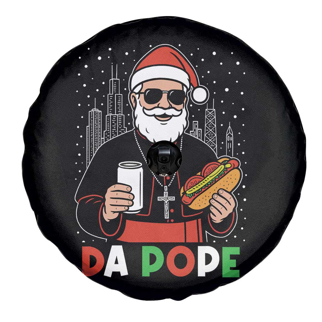 Pope Leo XIV Christmas Spare Tire Cover Cardinal Robert Prevost Santa Chicago TS11 Print Your Wear