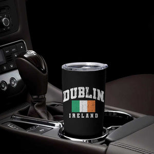 Dublin Ireland Flag Irish Retro Throwback Sports Design Tumbler Cup TS11 Print Your Wear