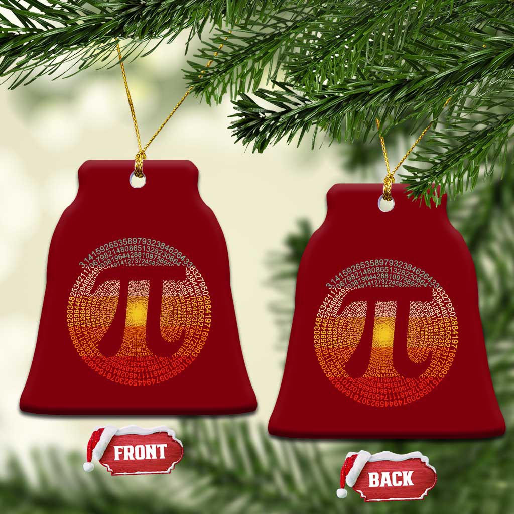 Pi Day Ceramic Ornament 3,14 Pi Number Retro Symbol Math Science TS11 Print Your Wear