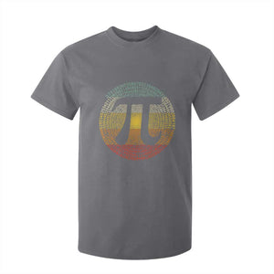 Pi Day T Shirt For Kid 3,14 Pi Number Retro Symbol Math Science TS11 Charcoal Print Your Wear