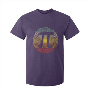 Pi Day T Shirt For Kid 3,14 Pi Number Retro Symbol Math Science TS11 Purple Print Your Wear