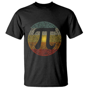 Pi Day T Shirt 3,14 Pi Number Retro Symbol Math Science TS11 Black Print Your Wear