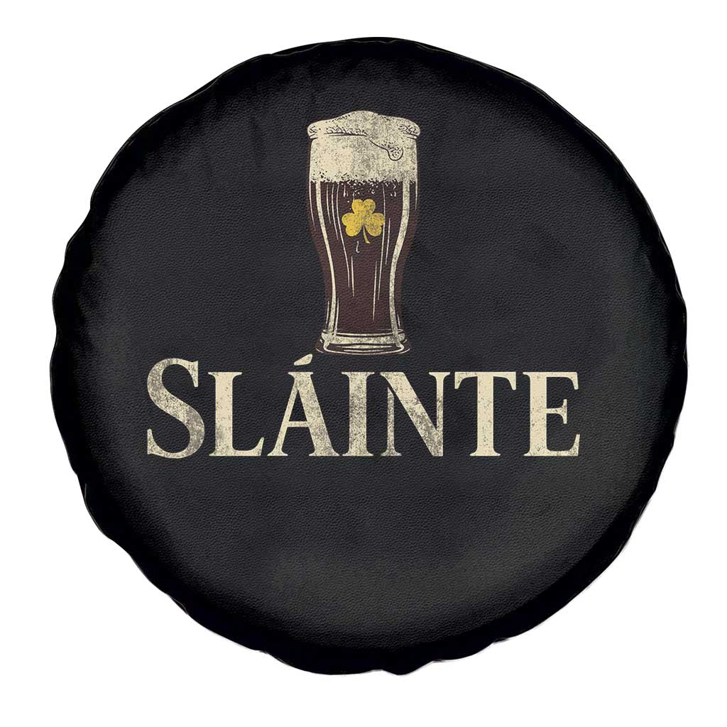 Funny Slainte Stout Beer Irish Drinking St Patricks Day Spare Tire Cover TS11 Print Your Wear