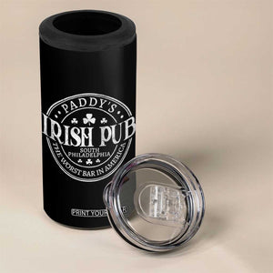 Funny Paddys Irish Pub 4 in 1 Can Cooler Tumbler The Worst Bar In America St Patricks Day Beer Drinking TS11 Print Your Wear