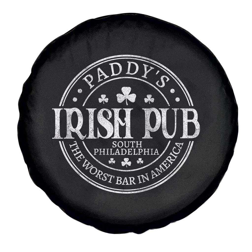 Funny Paddys Irish Pub Spare Tire Cover The Worst Bar In America St Patricks Day Beer Drinking TS11 Print Your Wear