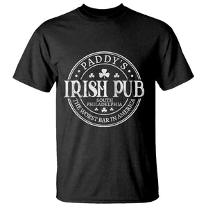 Funny Paddys Irish Pub T Shirt The Worst Bar In America St Patricks Day Beer Drinking TS11 Black Print Your Wear